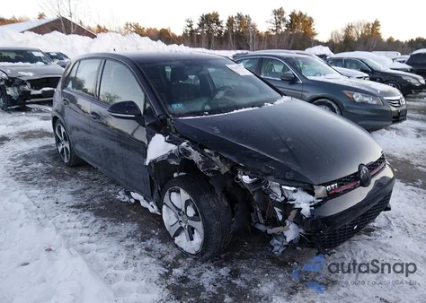 2017 Volkswagen Golf Gti из США, поврежденный, VIN 3VW5T7AU6HM067392
